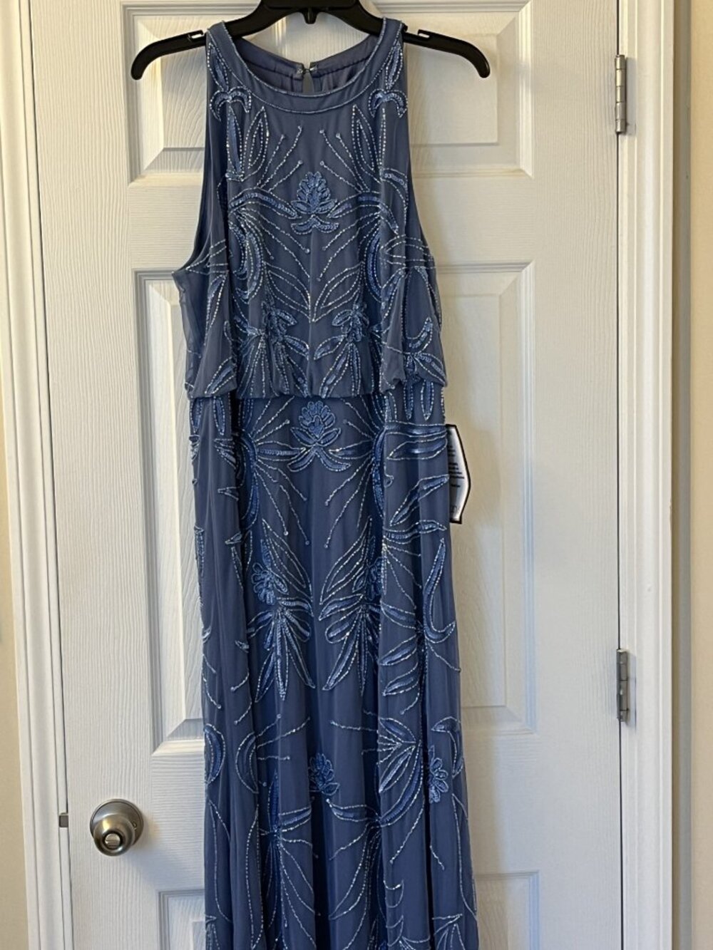 Brand new Adriana Papell blouson halter dress